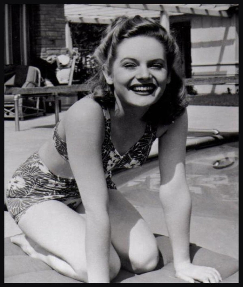 Alexis Smith Poolside Cropped Photo Print in multiple sizes