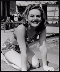 Alexis Smith Poolside Cropped Photo Print in multiple sizes
