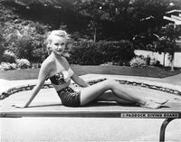 Anne Francis Diving Board Photo Print showcasing vintage elegance.