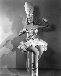 Anne Jeffreys Hat Photo Print showcasing classic Hollywood elegance.