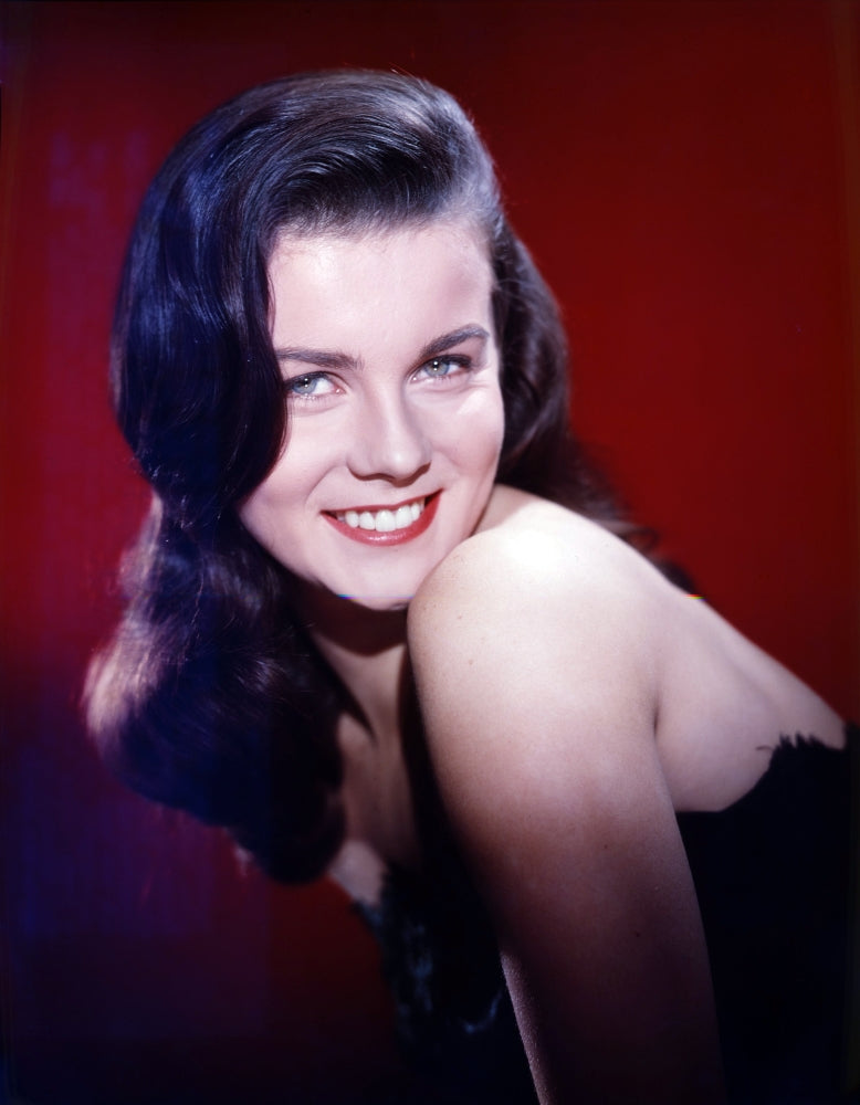 Ann Margret photo print with red background, perfect for classic cinema decor.
