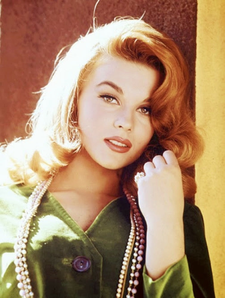 Ann Margret Beads Photo Print, vintage Hollywood art.