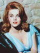 Ann Margret Light Blue Outfit Photo Print showcasing classic Hollywood elegance.