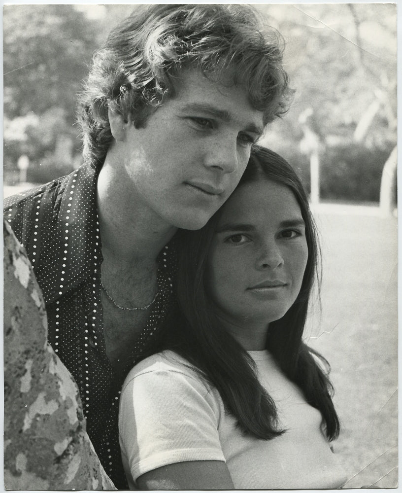 Ali MacGraw and Ryan O'Neal portrait photo print