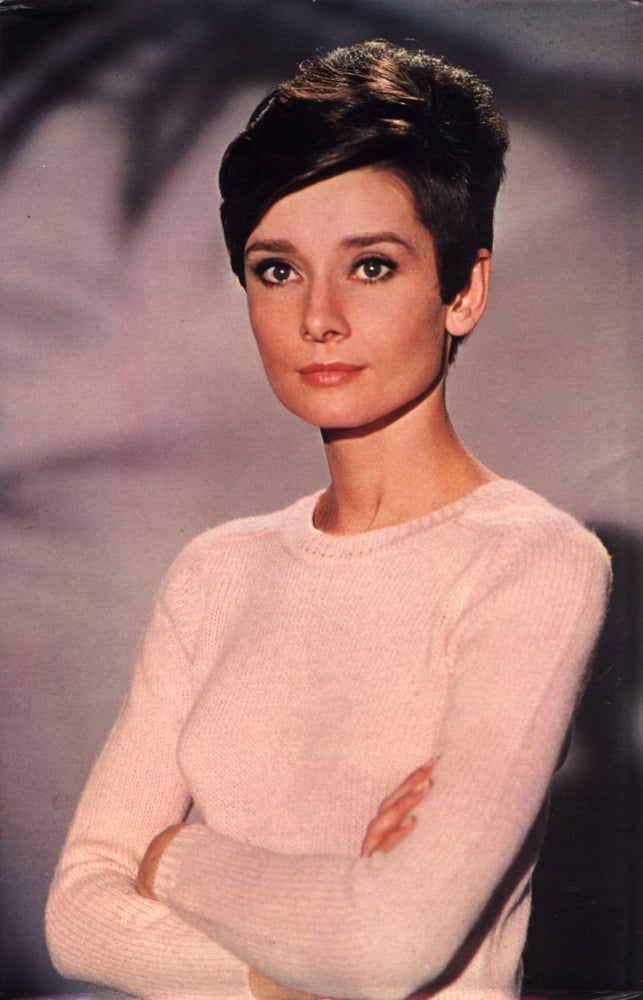 Audrey Hepburn Hair Up Photo Print