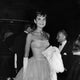 Audrey Hepburn Red Carpet Photo Print showcasing classic Hollywood elegance.