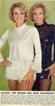 Ellen and Alice Kessler magazine photo print showcasing the iconic twins