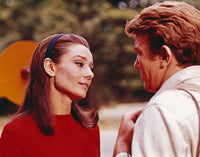 Audrey Hepburn Headband Photo Print - Iconic Style