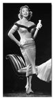 Audrey Meadows Pose Photo Print showcasing the elegance of classic cinema.