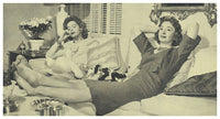 Audrey Meadows Couch Photo Print showcasing the iconic TV star.