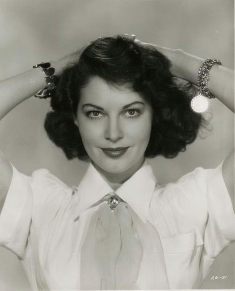 Ava Gardner Hands on Head Photo Print - Classic Hollywood Art