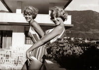 Ellen and Alice Kessler Poolside Photo Print