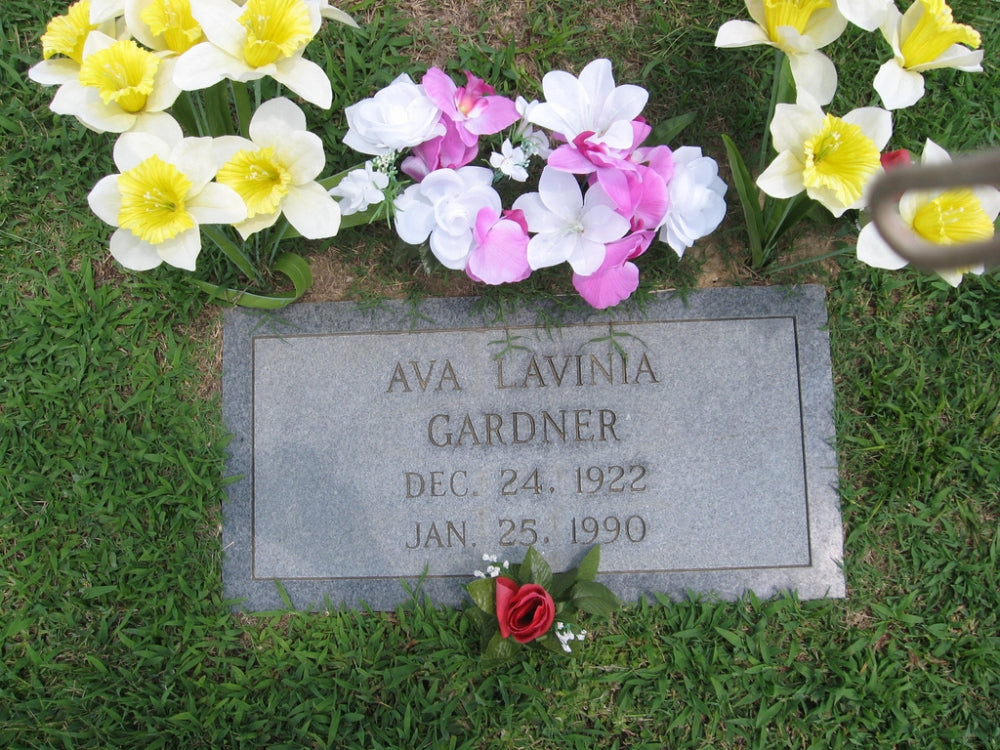 Ava Gardner Tombstone Photo Print showcasing classic vintage charm.