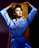 Ava Gardner in blue outfit photo print