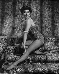Ava Gardner Cheetah Print Photo - Elegant Wall Art