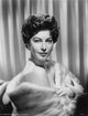 Ava Gardner Shoulder Wrap Photo Print showcasing classic Hollywood elegance.