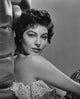Ava Gardner Gaze Photo Print showcasing classic cinema beauty.