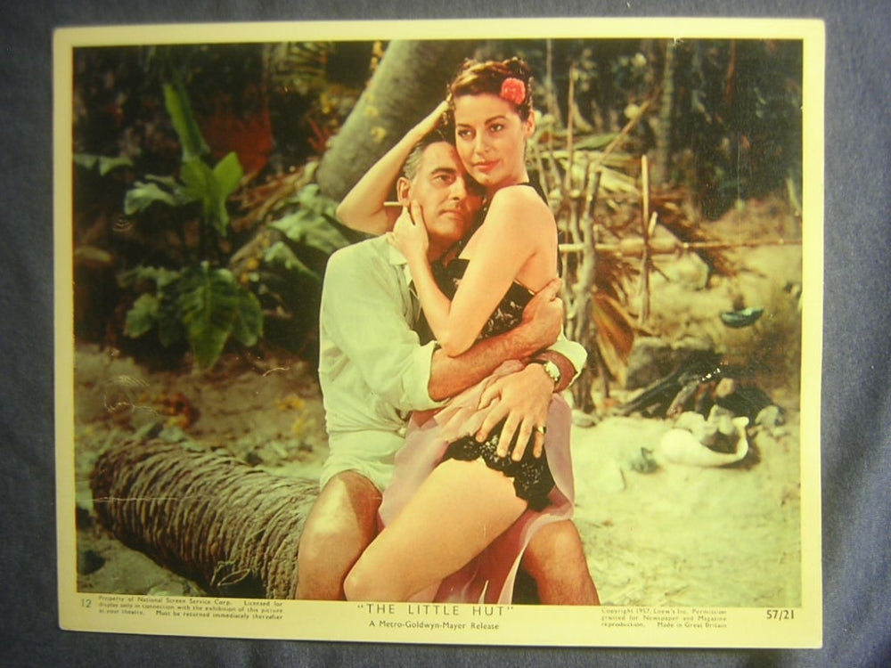 Ava Gardner The Little Hut still photo print showcasing classic Hollywood elegance.