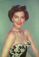 Ava Gardner photo print with a green background, capturing classic Hollywood glamour.