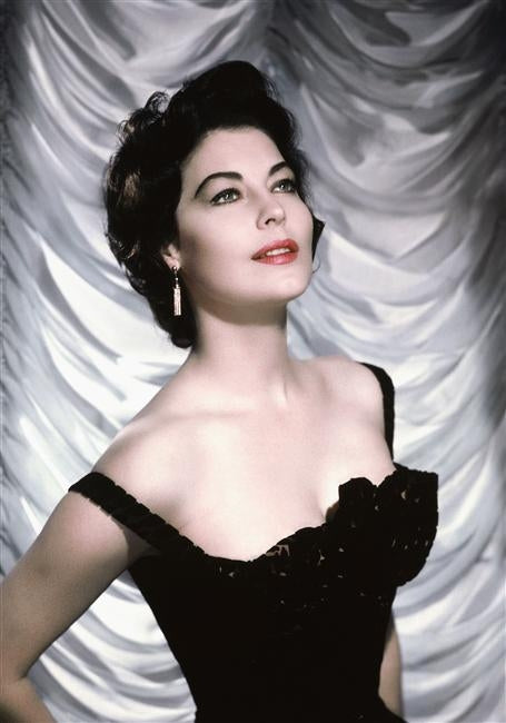 Ava Gardner Looking Up Photo Print - Classic Hollywood Icon