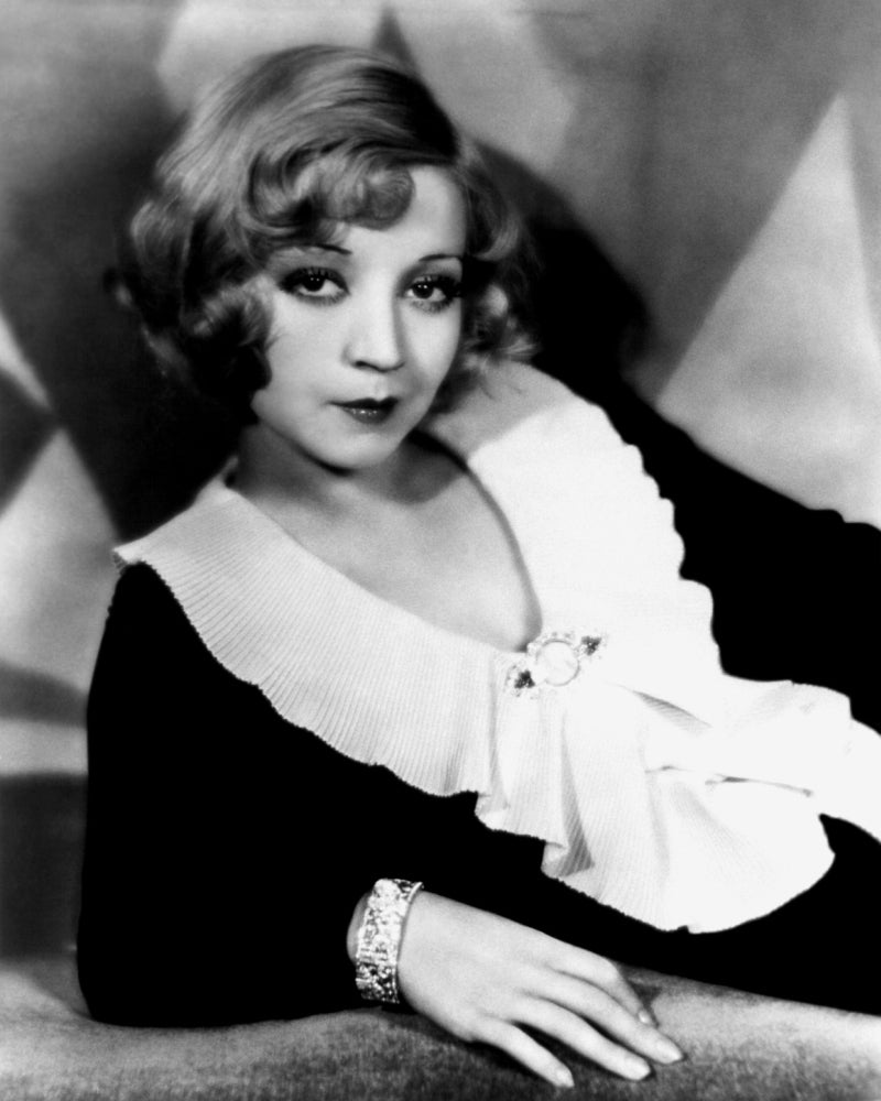 Alice White White Collar Photo Print - Classic Vintage Photography