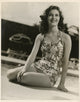 Ava Gardner Palm Tree Bathing Suit Photo Print