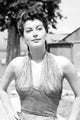 Ava Gardner standing outside photo print