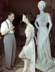 Ava Gardner Statue 2 Photo Print showcasing classic Hollywood beauty.