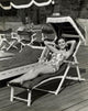 Ava Gardner Beach Chair Photo Print showcasing classic elegance