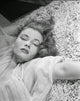 Jean Peters Rug Photo Print showcasing classic Hollywood glamour.