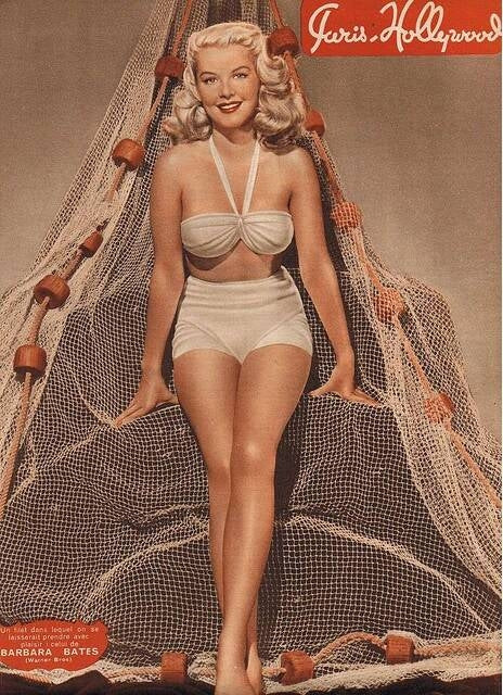 Barbara Bates Jaris Hollywood Magazine Photo Print
