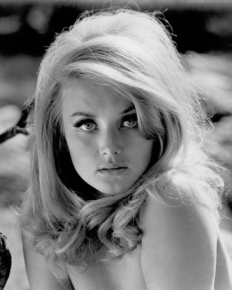 Barbara Bouchet Headshot Photo Print - Classic Hollywood Photography