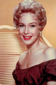 Barbara Eden Photo Print with Orange Background