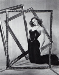 Barbara Hale Picture Frame Photo Print - Elegant vintage art