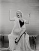 Barbara Lang Sitting on Table Photo Print