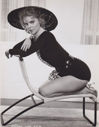 Barbara Lang Black Hat Photo Print showcasing elegance and style.