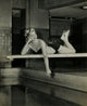 Barbara Nichols Diving Board Photo Print, vintage photography art.