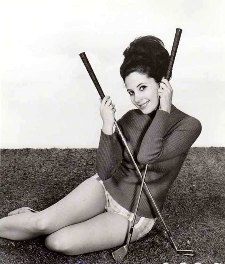 Barbara Parkins Golf Photo Print showcasing the essence of the game.