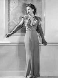 Barbara Stanwyck classic photo print showcasing Hollywood glamour.