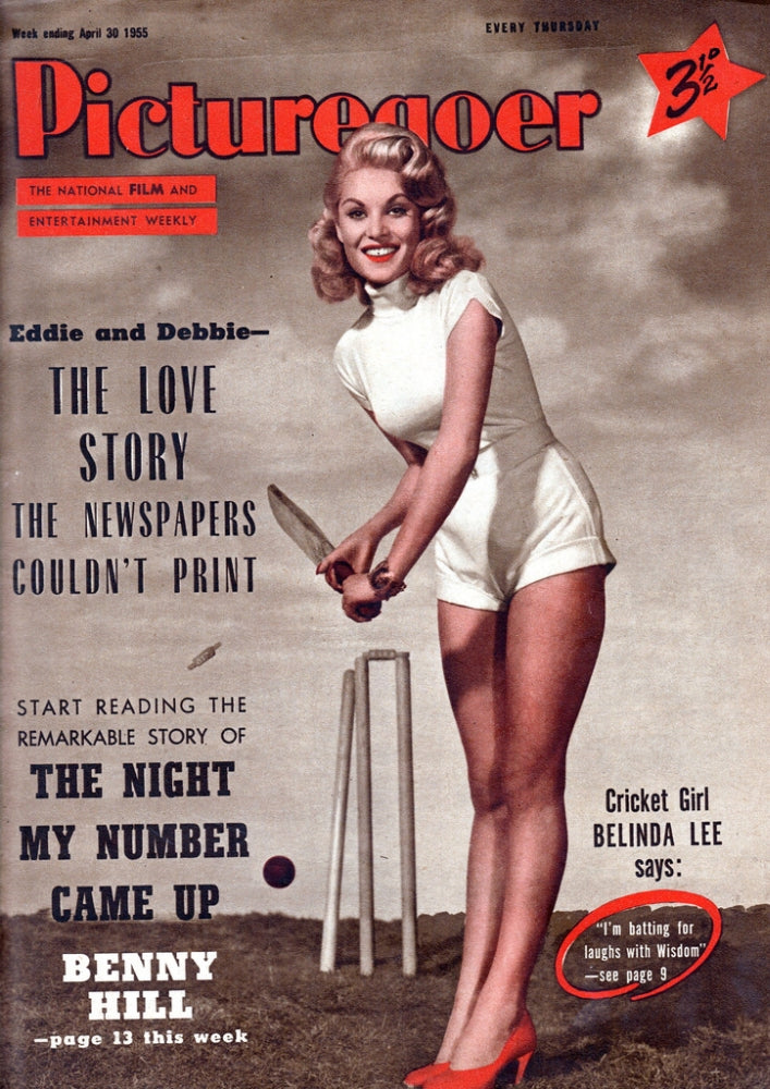 Belinda Lee Picturegoer Magazine Cricket Photo Print