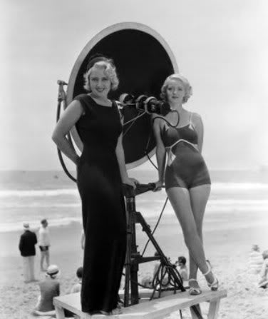 Bette Davis and Joan Blondell classic photo print