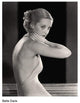 Bette Davis Open Back Photo Print showcasing classic Hollywood glamour