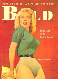 Betty Brosmer Bold Magazine Photo Print showcasing vintage glamour.