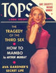 Betty Brosmer Tops Magazine Photo Print showcasing vintage beauty.
