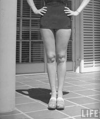 Betty Grable Legs 7 Photo Print showcasing classic Hollywood glamour.