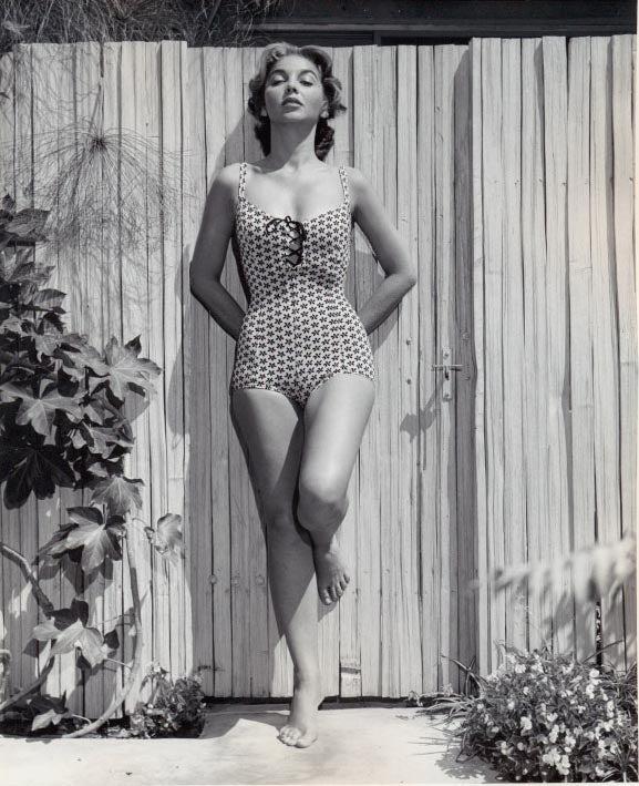 Beverly Garland Gate Photo Print showcasing classic Hollywood elegance.