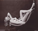 Anita Ekberg Upside Down Photo Print showcasing classic Hollywood glamour