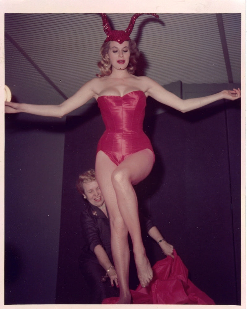Anita Ekberg Devil Standing Photo Print, classic film art.
