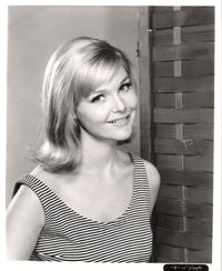 Carol Lynley striped tanktop photo print showcasing vintage style
