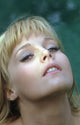Carol Lynley Looking Up Photo Print showcasing classic cinema beauty